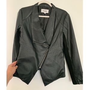 NWOT BB Dakota vegan leather jacket